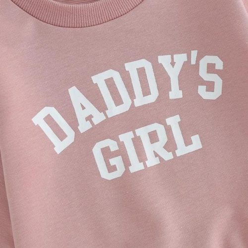 PanLidapan Newborn Baby Girl Fall Sweatshirt Set - Image 4