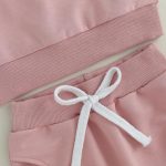 PanLidapan Newborn Baby Girl Fall Sweatshirt Set - Image 5