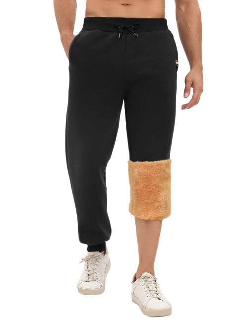 heekpek Mens Fleece Joggers with Pocket