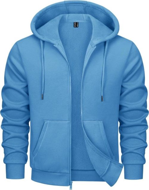 MAGCOMSEN Mens Fleece Hoodies