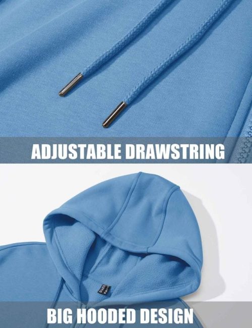 MAGCOMSEN Mens Fleece Hoodies - Image 4