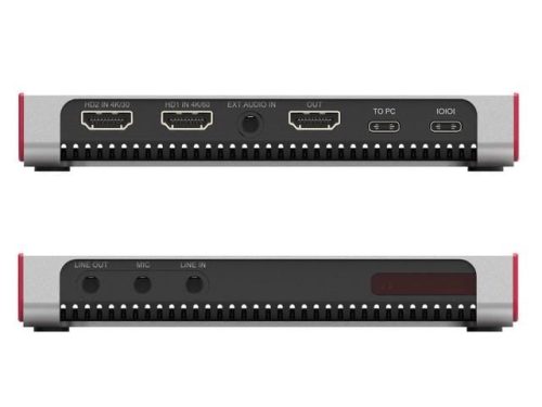 ClonerAlliance Flint D4P Standalone Dual-4K Video Overlay Device and Audio Mixing - Image 3
