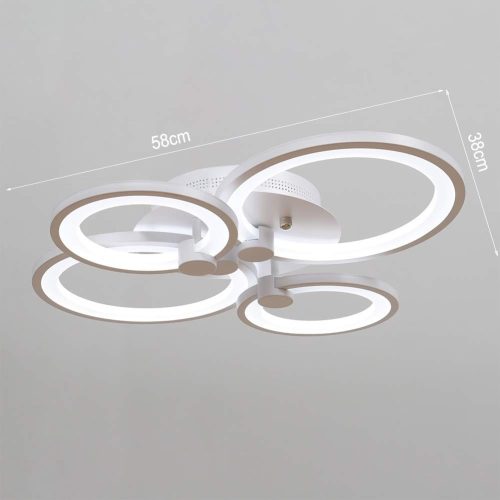 XEMQENER Modern LED Ceiling Light - Image 4