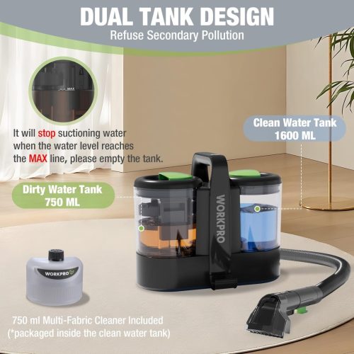 WORKPRO Spot Cleaner Carpet Machine - Image 5
