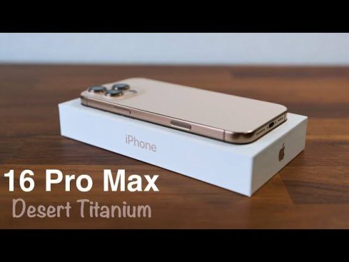 Brand New iPhone 16 Pro Max 256GB Desert Titanium - Image 6