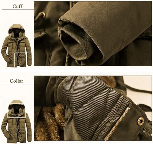 APTRO Mens Coats Winter Padded Jacket - Image 5