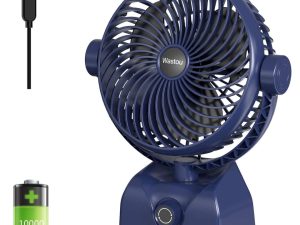 Wastou Rechargeable Desk Fan