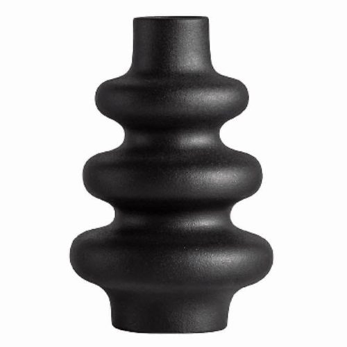 Tall Ceramic Wavy Vase - Image 2
