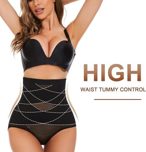 SIMIYA High Waisted Tummy Control Knickers - Image 2