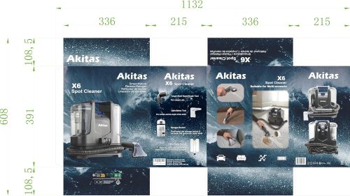 Akitas X6 Spot Cleaner Carpet Washer - Image 7