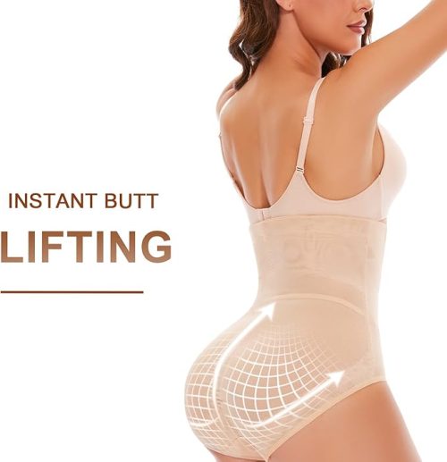 SIMIYA High Waisted Tummy Control Knickers - Image 3