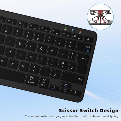 Qulose Bluetooth Wireless Keyboard - Image 4