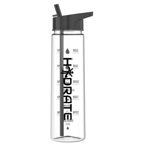 HYDRATE Daily Water Bottle with Straw