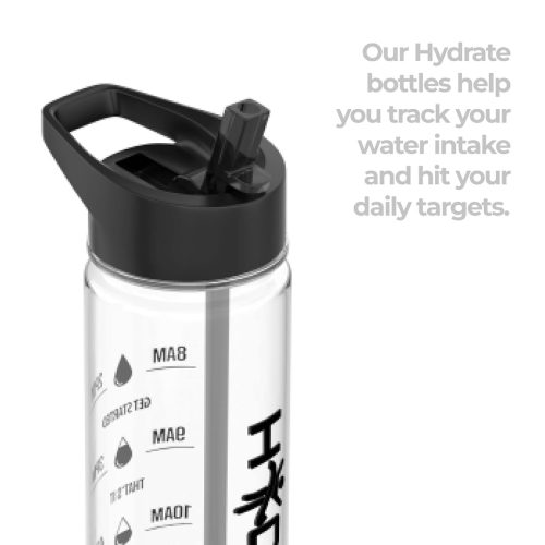 HYDRATE Daily Water Bottle with Straw - Image 2