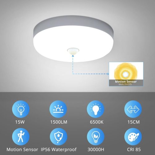 Combuh LED Ceiling Light with Motion Sensor - Image 5