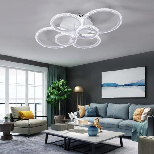 GreeLustr Dimmable Acrylic Living Room Ceiling Lights - Image 5