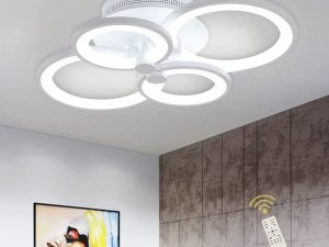 Ganeed Modern Metal Acrylic LED Ceiling Light