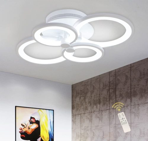 Ganeed Modern Metal Acrylic LED Ceiling Light