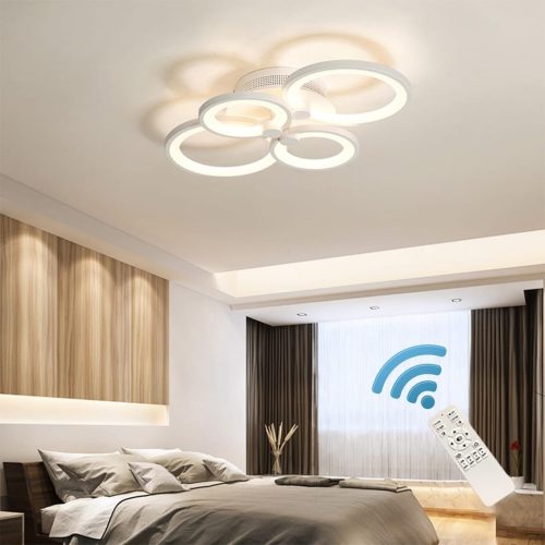 Ganeed Modern Metal Acrylic LED Ceiling Light - Image 2