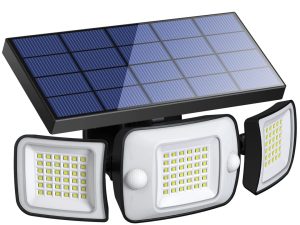 Brand New intelamp Solar Security Lights 6000mAh