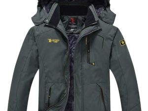 Donhobo Men's Fleece Winter Jacket