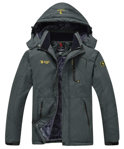 Donhobo Men's Fleece Winter Jacket