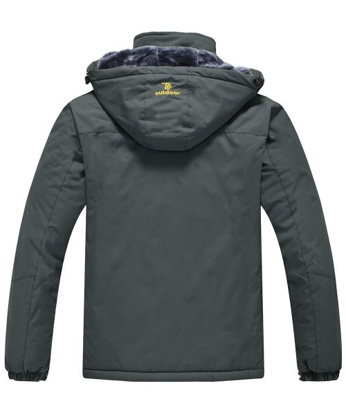 Donhobo Men's Fleece Winter Jacket - Image 2