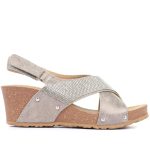 Bellissimo Women's Wedge Heel Sandals - Image 2