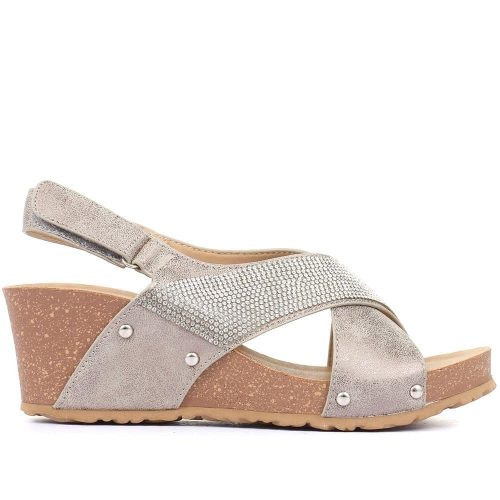 Bellissimo Women's Wedge Heel Sandals - Image 2