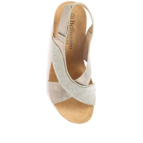 Bellissimo Women's Wedge Heel Sandals - Image 4