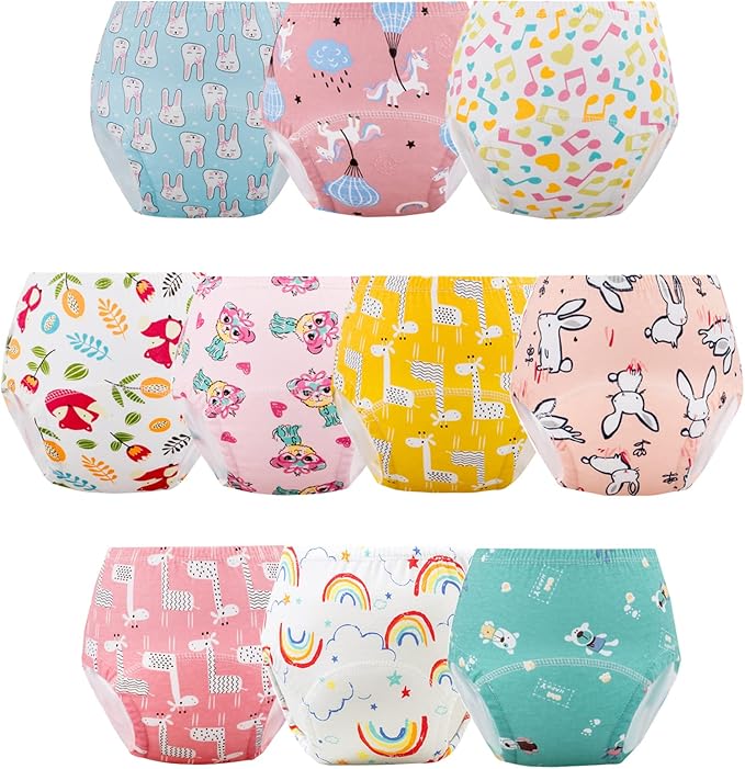 Brand New JackLoveBriefs 10 Pack Potty Training Pants for Boys and Girls