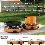 QSMYUYE 2 Burner Camping Stove Gas Portable - Image 5
