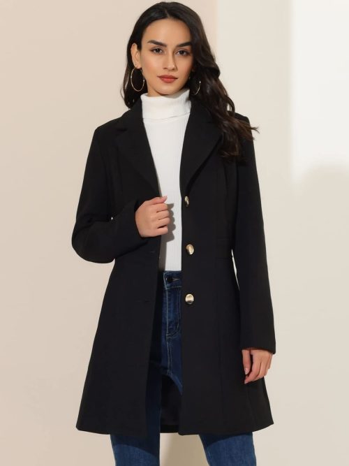 Brand New Allegra K Women's Trench Coats - Image 3