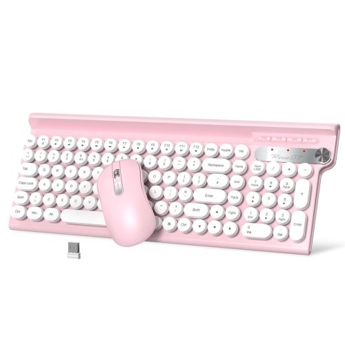 RaceGT Typewriter Style Wireless Keyboard and Mouse