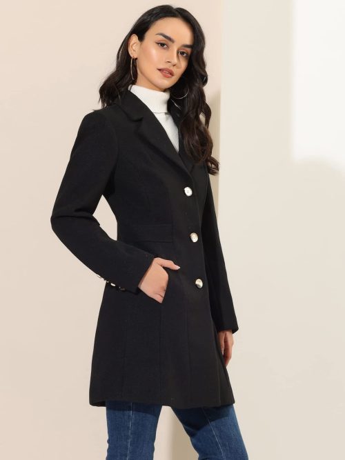 Brand New Allegra K Women's Trench Coats - Image 4
