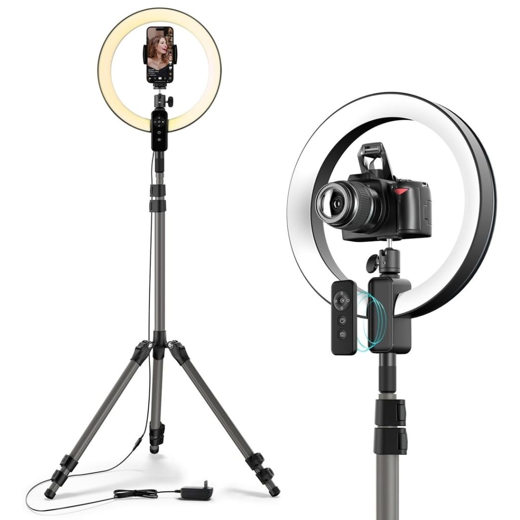 Brand New Viozon 12'' Ring Light with Extendable 80'' Tripod