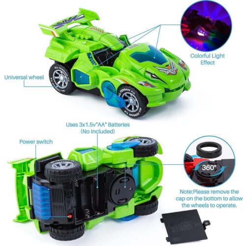 Dinosaur Transforming Car Electric Dinosaur Toys - Image 2