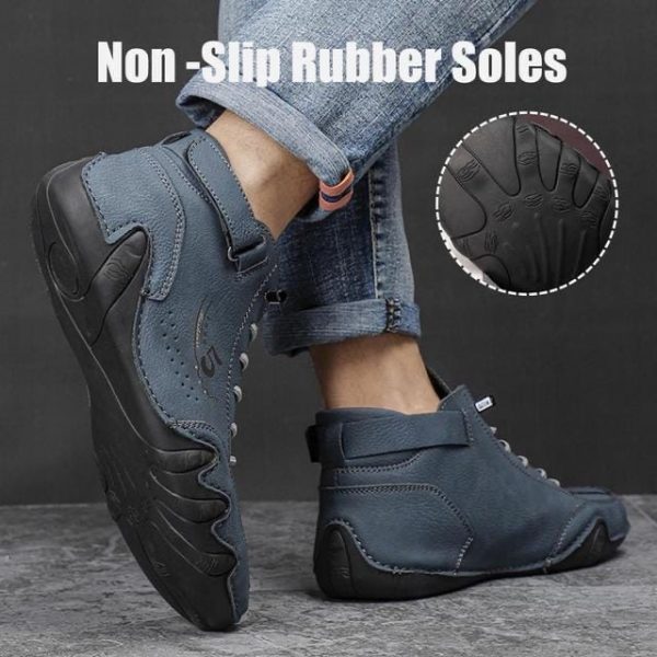 Brand New Men's Leather Chukka Boots - Image 4