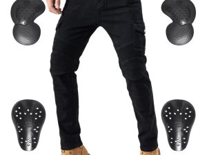 Brand New CTBQiTom Motorcycle Motorbike Armoured Trousers Black