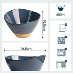 Brand New Ceramic Ramen Bowl Set of 2 - Image 2