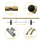 Brand New Curtain Poles, 1.6 cm Single Curtain Rods 76-157 cm - Image 5