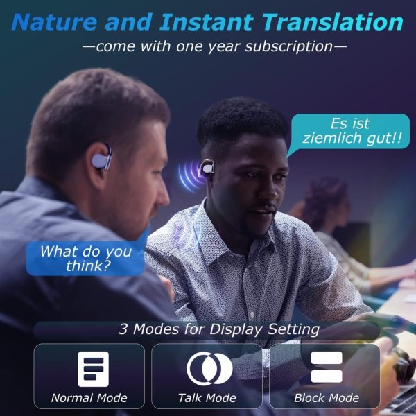 Translation Earbuds - AI Translator in 144 Languages - Image 2