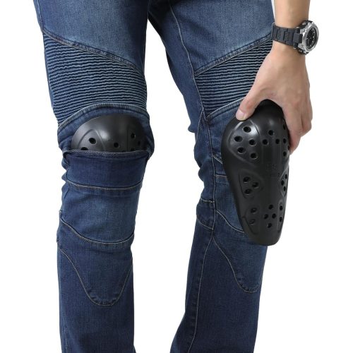 Brand New CTBQiTom Motorcycle Motorbike Armoured Trousers Blue - Image 4