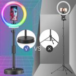 PEYOU Desktop Ring Light with Stand & Phone Holder - Image 2