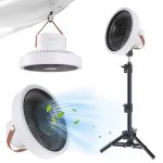 Genround 10000mAh Tripod Portable Camping Fan