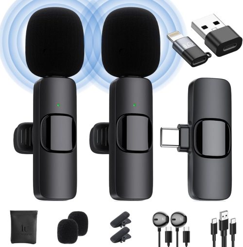 Brand New IUMAKEVP Wireless Lavalier Microphone
