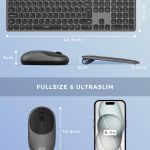 Seenda 2.4G Ultra Thin Wireless Keyboard and Mouse Combo - Image 2
