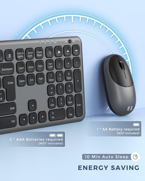 Seenda 2.4G Ultra Thin Wireless Keyboard and Mouse Combo - Image 4
