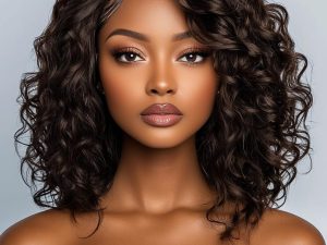 Brand New FASHION IDOL Short Curly Human Hair for Women