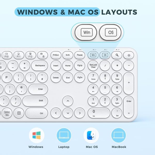 Wireless Keyboard and Mouse Set - Image 3